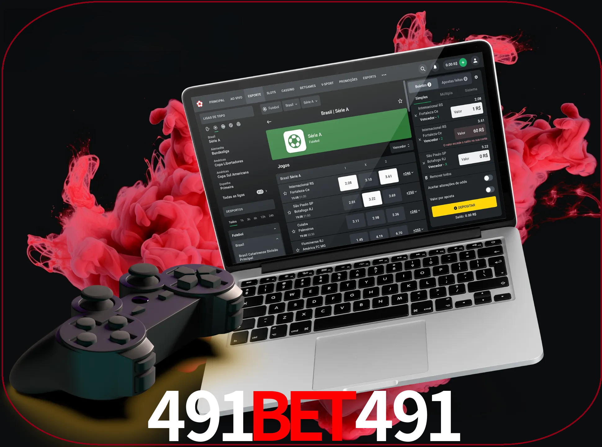 Visite a secção especial de jogos de vídeo em 491BET491 para descobrir em que jogos pode apostar e ganhar muito dinheiro.
