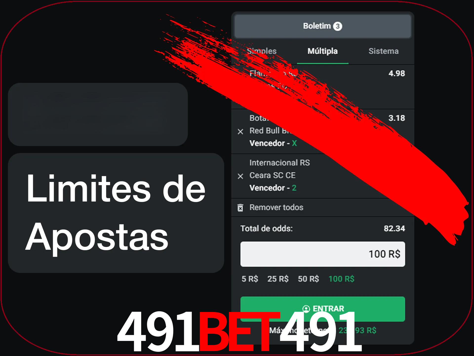 Não faça apostas loucas.
